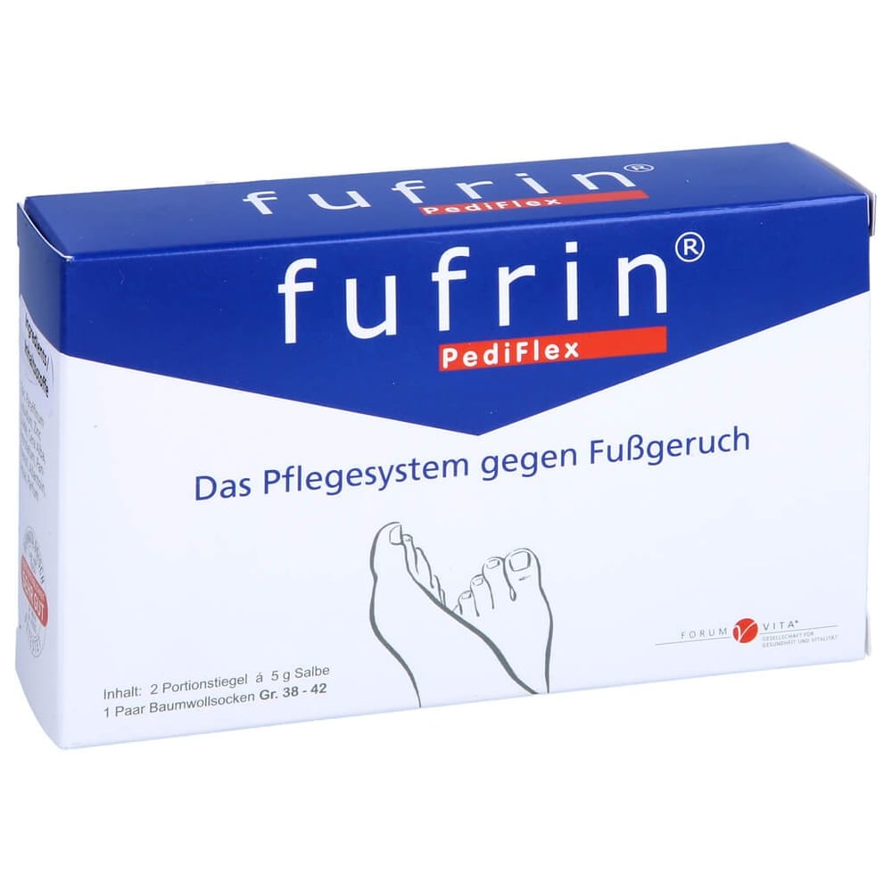 Fufrin PediFlex Pflegesyst.Socke+Salbe Gr.38-42