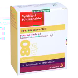 Symbicort Pulverinhalator 80/4,5 Mikrogramm/Dosis