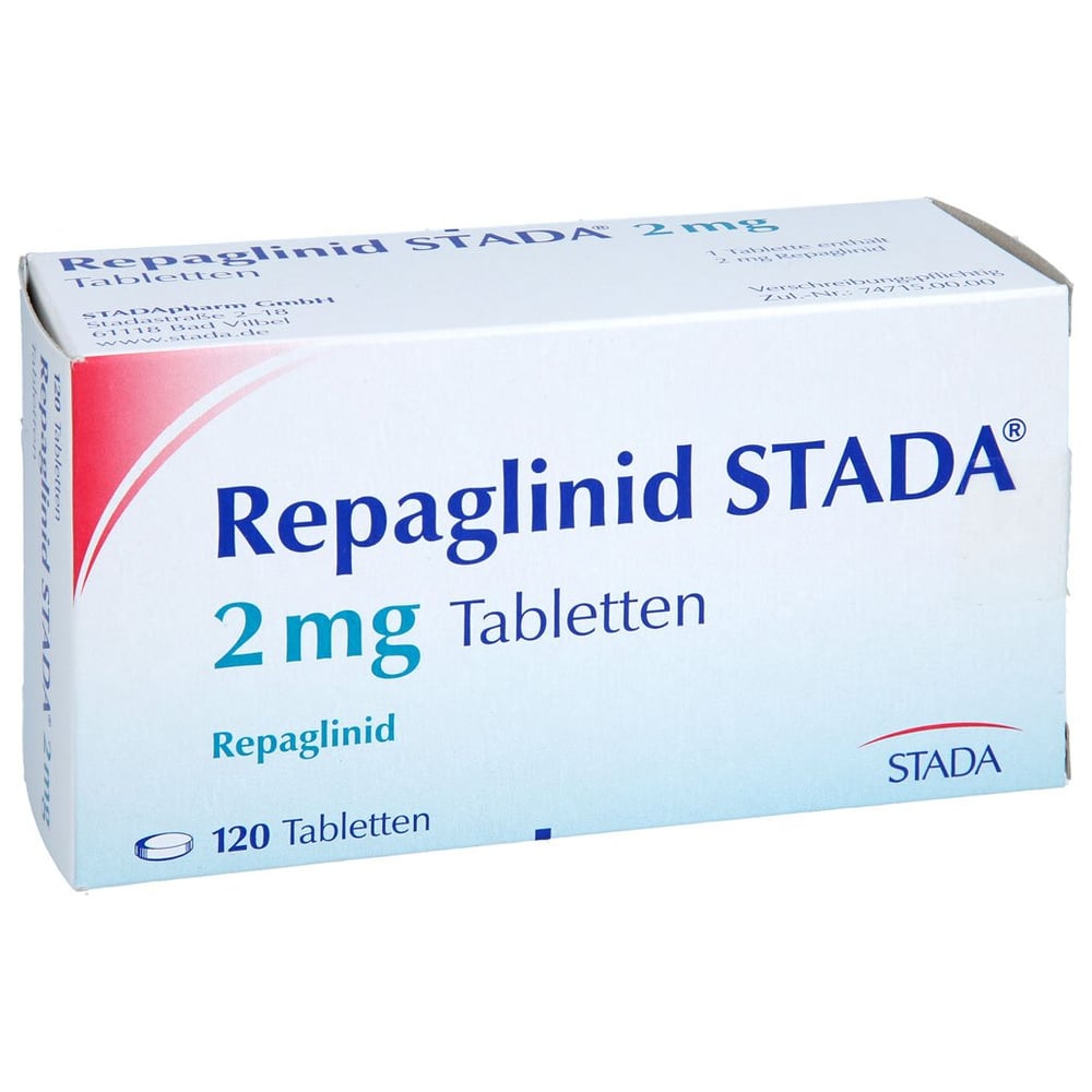 Repaglinid STADA 2 mg