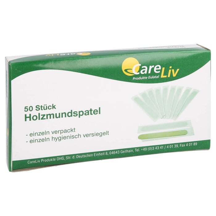 Holzmundspatel einzeln verpackt