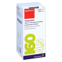 Symbicort Turbuhaler 160/4,5 Mikrogramm/Dosis