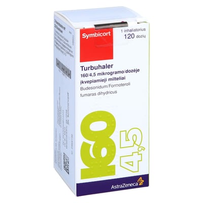 Symbicort Turbuhaler 160/4,5 Mikrogramm/Dosis