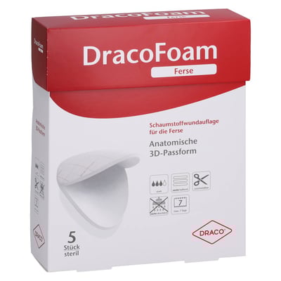 Dracofoam Schaumstoff Wundauflage Ferse