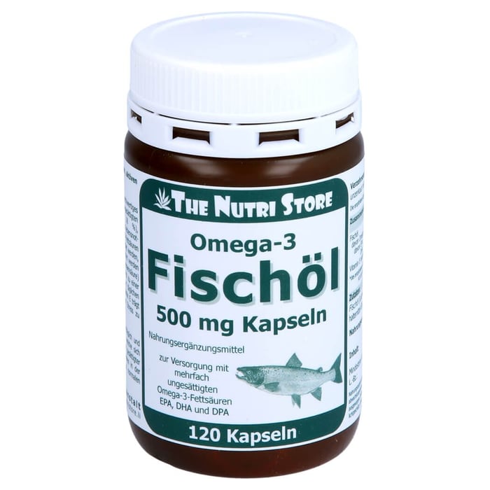 Omega-3 Fischöl Kapseln 500mg