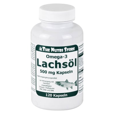 Omega-3 Lachsöl 500 mg Produktbild 1