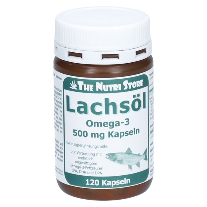 Lachsöl Kapseln 500 mg Produktbild 1