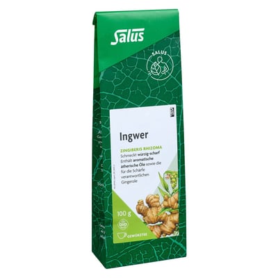 Ingwer Gewürztee Zingiber officinale bio Salus