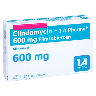 Clindamycin - 1 A Pharma 600 mg Filmtabletten