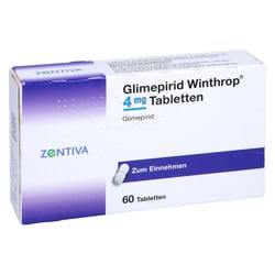Glimepirid Winthrop 4 mg