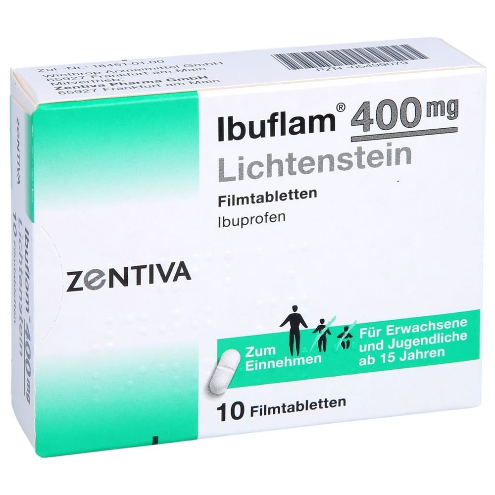 Ibuflam 400 mg Lichtenstein