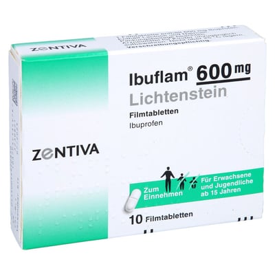 Ibuflam 600 mg Lichtenstein