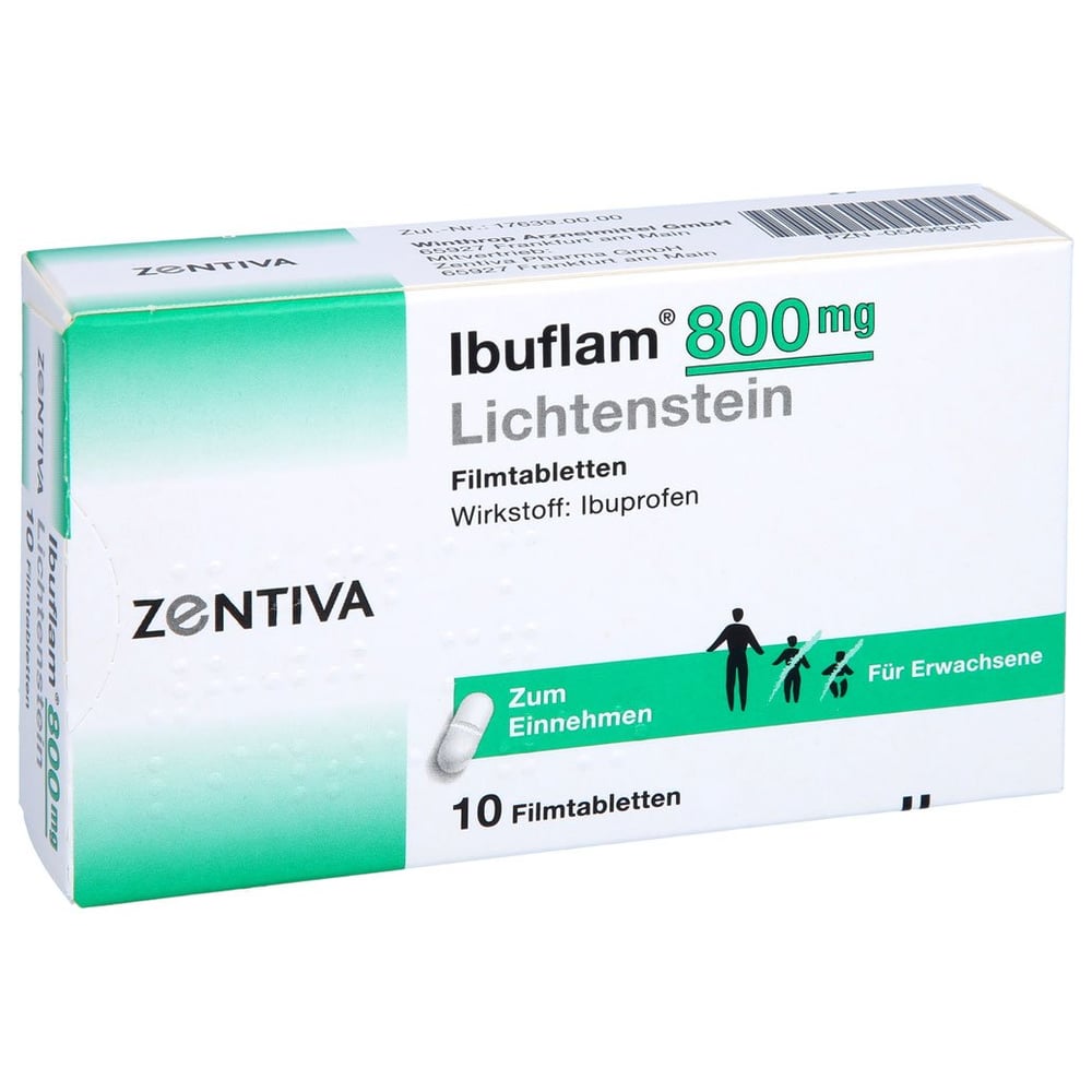 Ibuflam 800 mg Lichtenstein