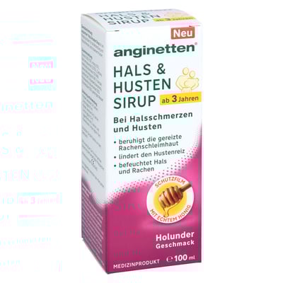 ANGINETTEN Hals & Husten Sirup