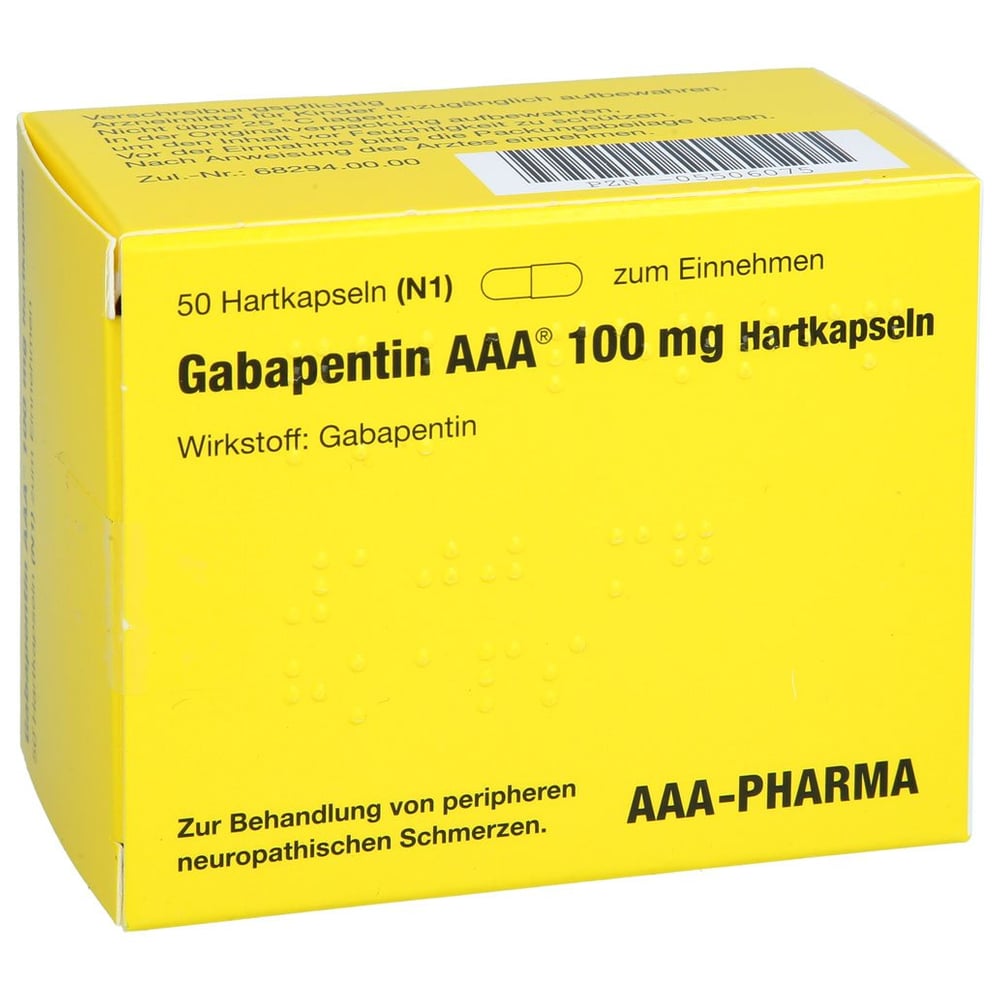 Gabapentin AAA 100 mg