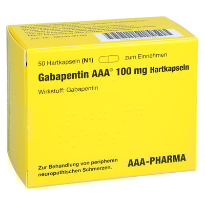 Gabapentin AAA 100 mg