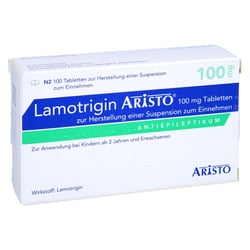 Lamotrigin Aristo 100 mg suspendierbare Tabletten