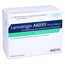 Lamotrigin Aristo 100 mg suspendierbare Tabletten
