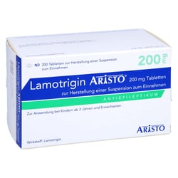 Lamotrigin Aristo 200 mg suspendierbare Tabletten