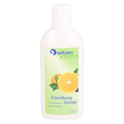 Spitzner Massage Einreibung Orange