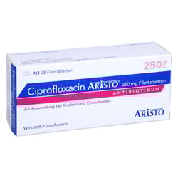 Ciprofloxacin Aristo 250 mg