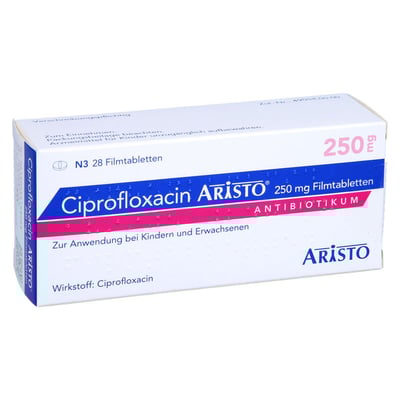 Ciprofloxacin Aristo 250 mg