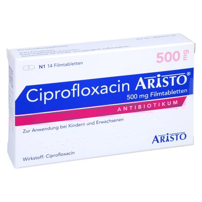 Ciprofloxacin Aristo 500 mg