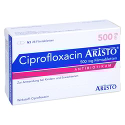 Ciprofloxacin Aristo 500 mg
