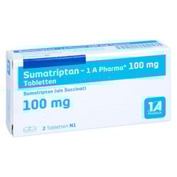 Sumatriptan - 1 A Pharma 100mg Tabletten