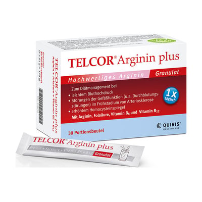 Telcor Arginin plus Granulat Portionsbeutel Produktbild 1