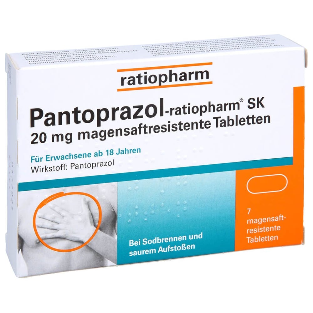 Pantoprazol-ratiopharm SK 20 mg