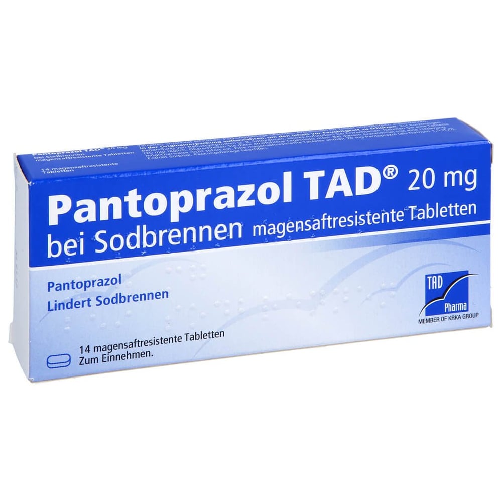 Pantoprazol TAD 20 mg bei Sodbrennen