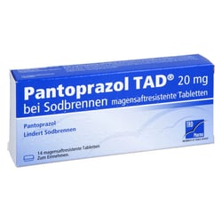 Pantoprazol TAD 20 mg bei Sodbrennen