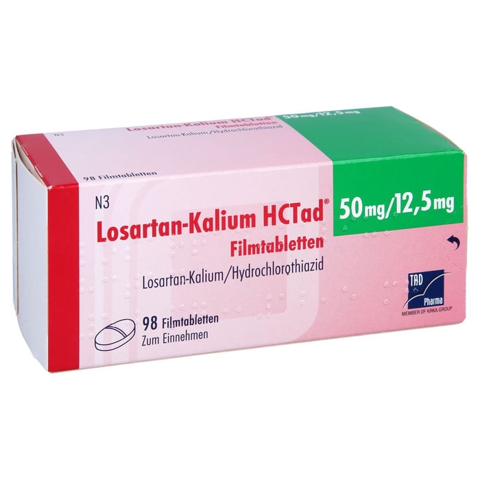 Losartan-Kalium HCTad 50mg/12,5mg