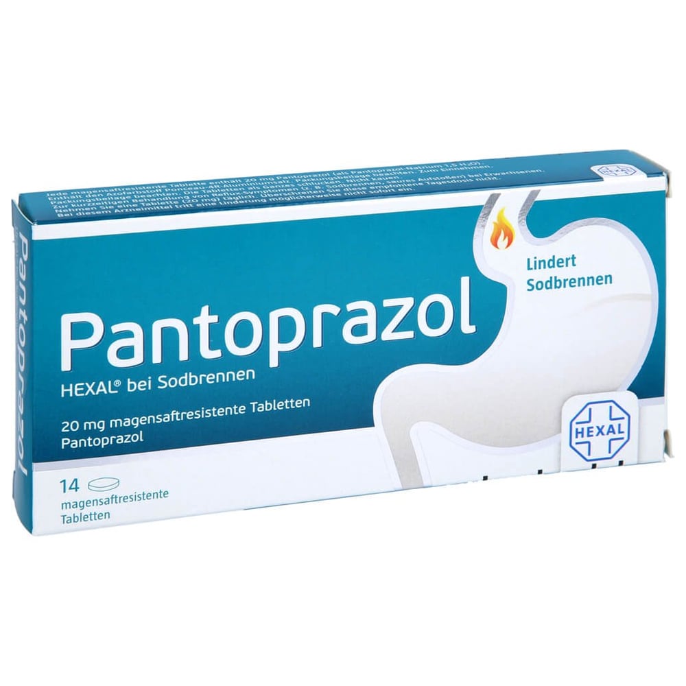 Pantoprazol HEXAL bei Sodbrennen 20 mg