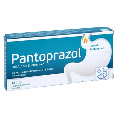 Pantoprazol HEXAL bei Sodbrennen 20 mg