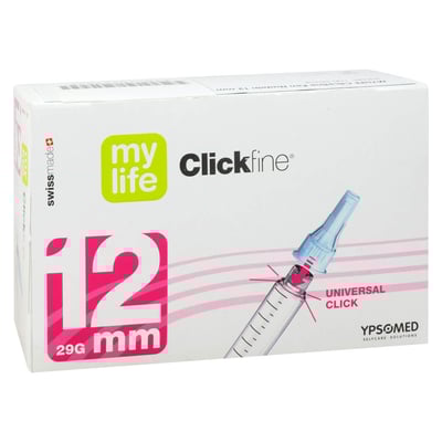 Mylife Clickfine Pen-Nadeln 12 mm Medical Technologie and Devices