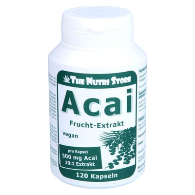 Acai Frucht-Extrakt 500 mg vegetarische Produktbild 1