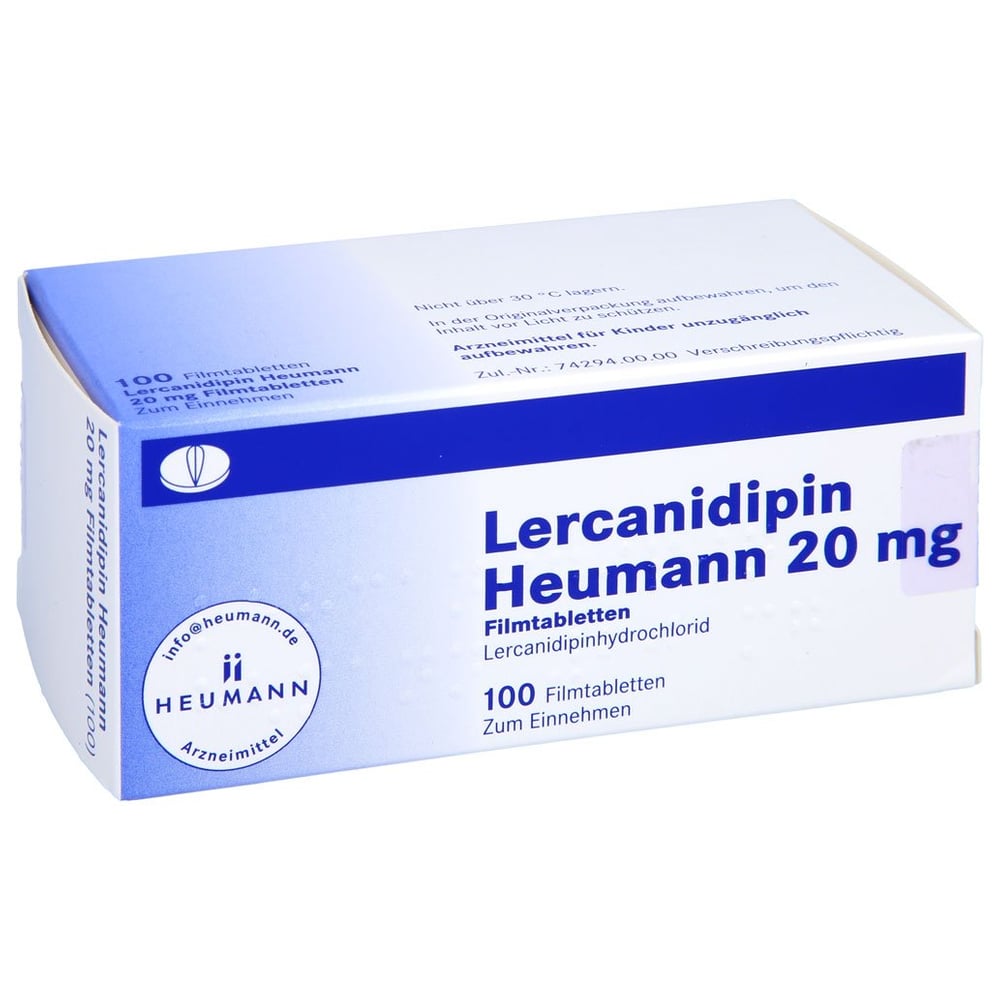 Lercanidipin Heumann 20 mg