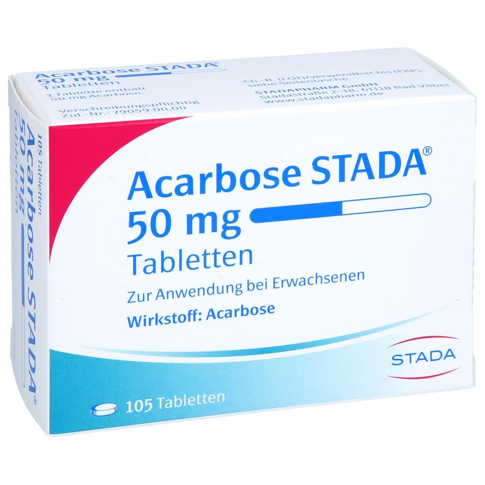 Acarbose STADA 50 mg