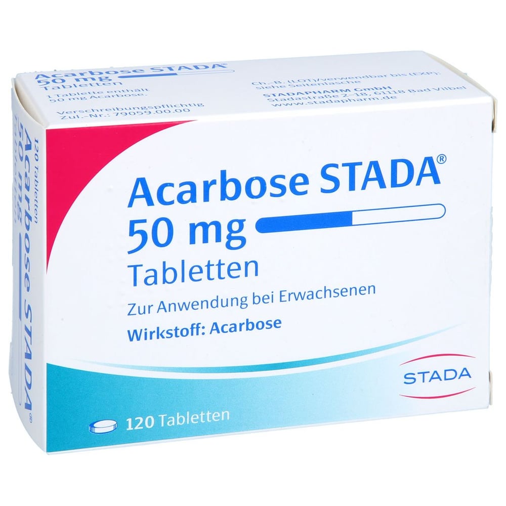 Acarbose STADA 50 mg