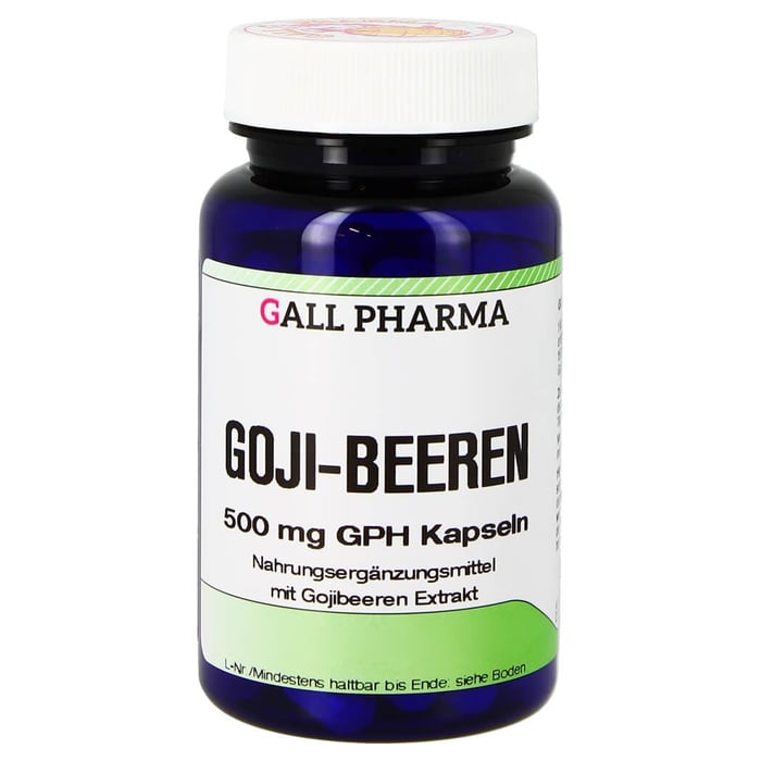 Goji Beeren 500 mg Gph Kapseln