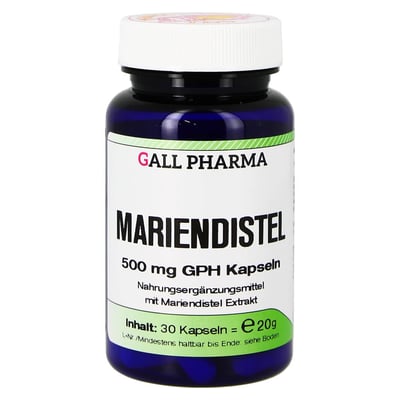 Mariendistel 500 mg GPH Kapseln Produktbild 1
