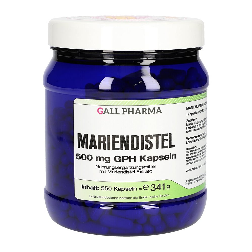 Mariendistel 500mg GPH Kapseln