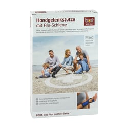 Bort Handgelenkstütze m.Aluschiene re.L schwarz