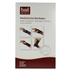 Bort Handgelenkstütze m.Aluschiene li.M schwarz