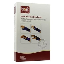 Bort Handgelenkstütze m.Aluschiene li.L schwarz