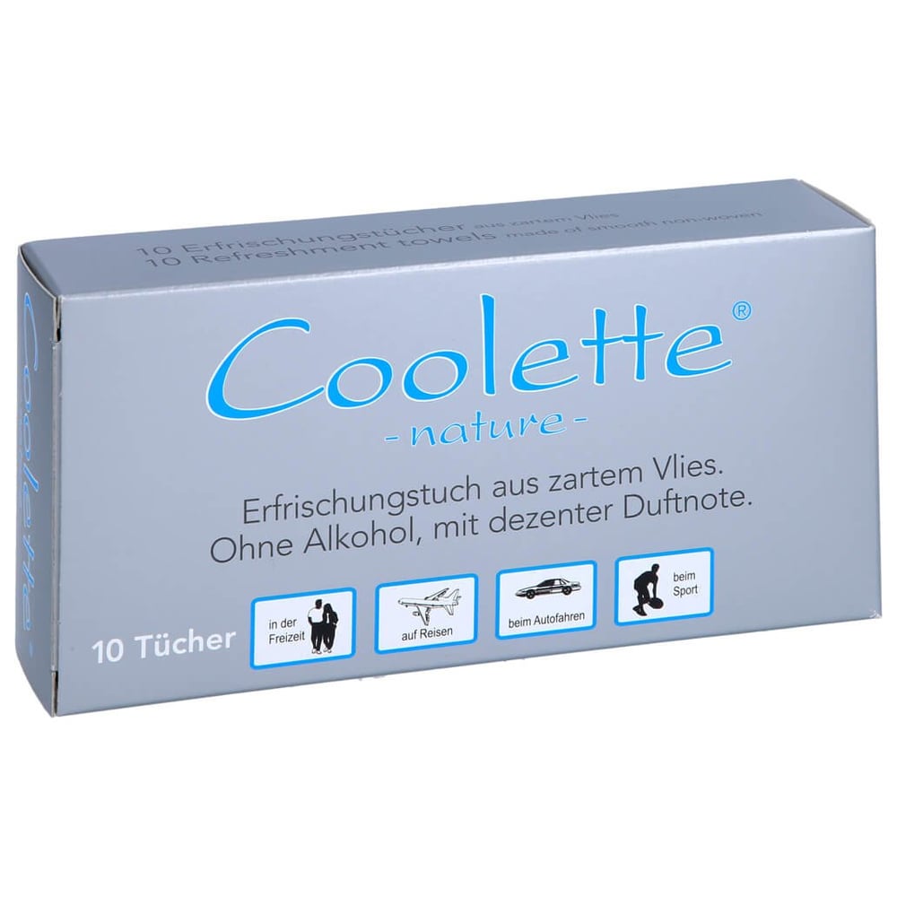 Coolette Nature Erfrischungstuch Vlies
