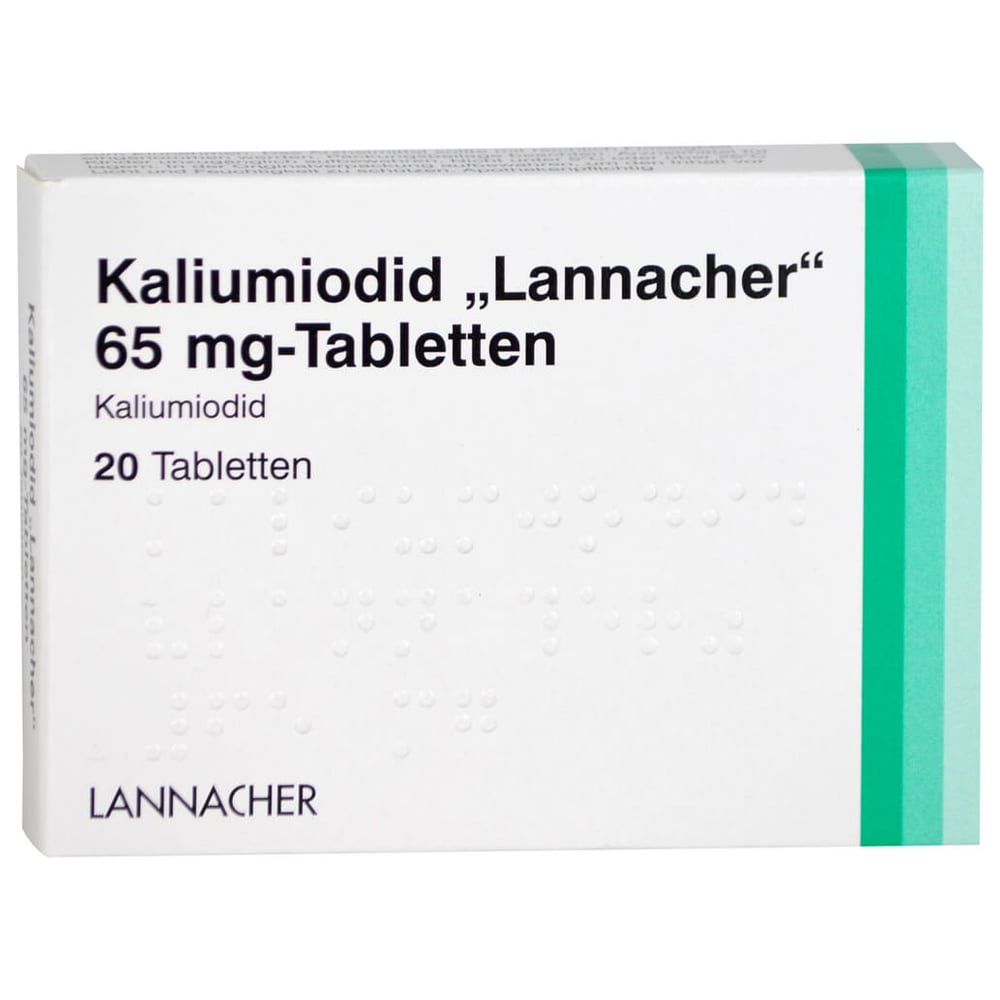 Kaliumiodid Lannacher 65mg