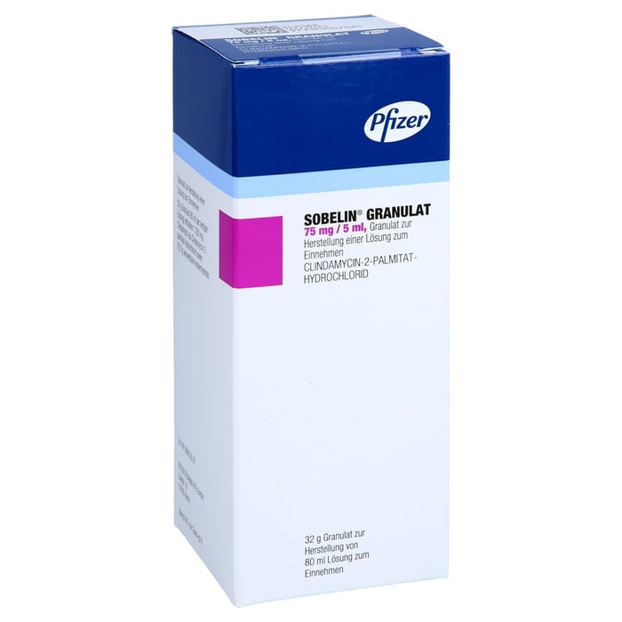 Sobelin Granulat 75mg/5ml