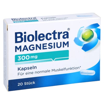 Biolectra Magnesium 300 Kapseln Produktbild 1